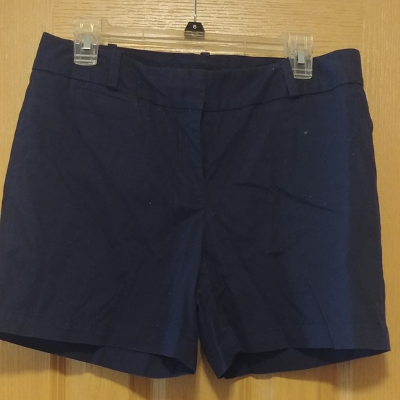 Talbots Pants - Talbots Navy Blue Chino Shorts